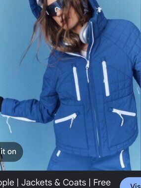 worn a few times FREE PEOPLE MOVEMENT all prepped ski jacket coat xs